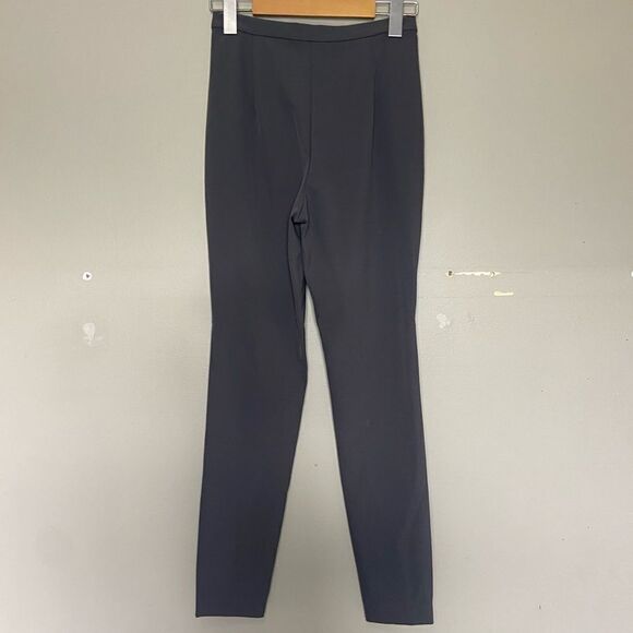 Wilfred | Aritzia NWT Grey Grafite Laure High-Rise Pants Size 0 - Picture 9 of 9